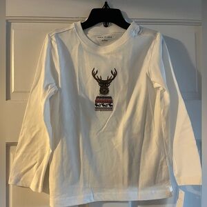 Janie and Jack long sleeve holiday shirt